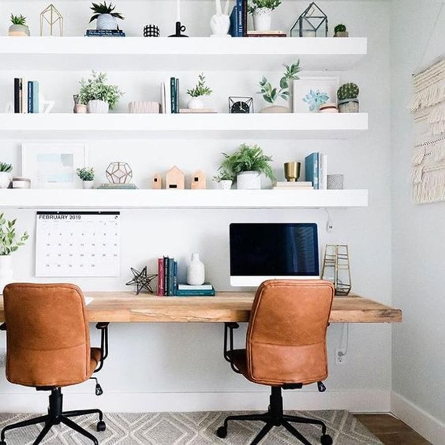 Consejos para montar la oficina en casa ¡inspirate con estas 10 ideas deco Qual a melhor cadeira de escritório? Se inspire com nossas dicas e modelos!