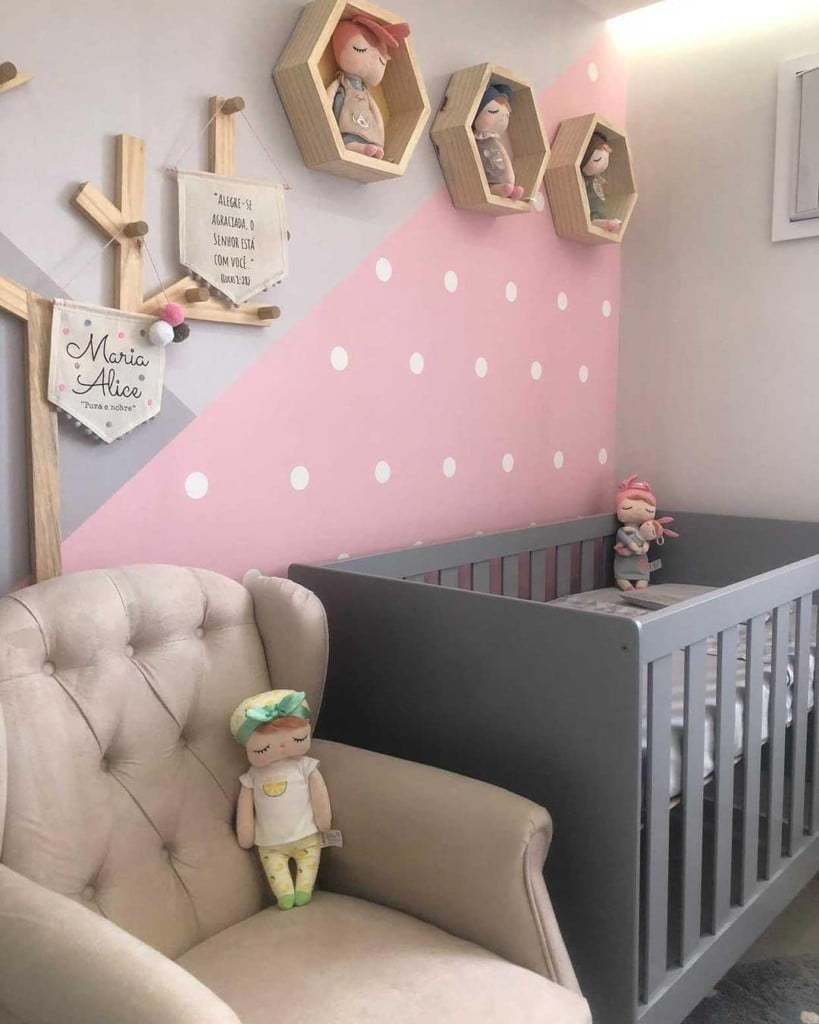 Fotos de quartos femininos para bebes