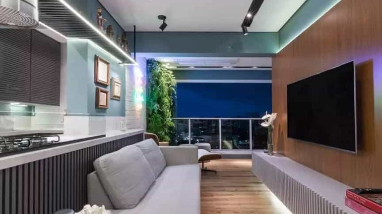 Sala de estar e jantar integradas: dicas +15 ideias práticas para você integrar ambientes.
