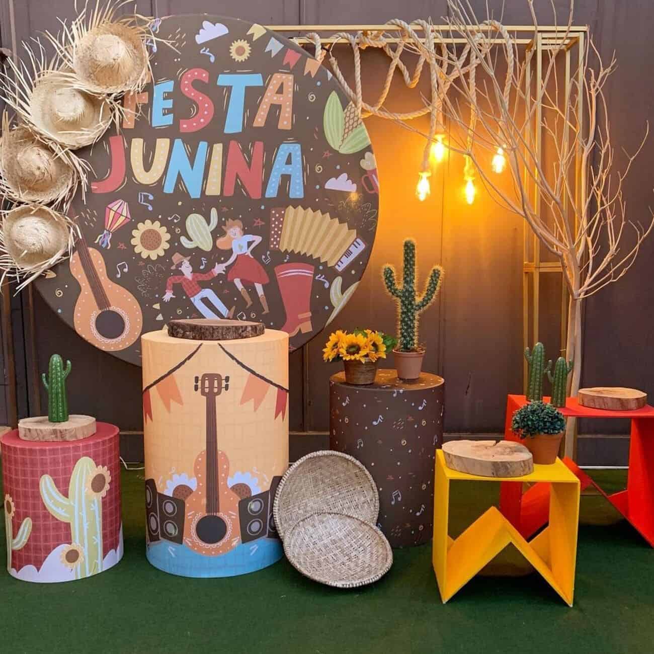 Decoração de festas junina: dicas, enfeites +16 ideias simples e criativas.