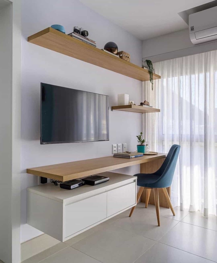 sala de apartamento pequeno 3 Sala de apartamento pequeno: 5 dicas + espaços decorados para ter como inspiração.