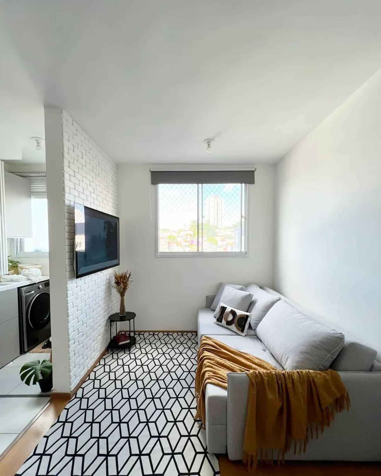 Sala de apartamento pequeno: 5 dicas + espaços decorados para ter como inspiração.