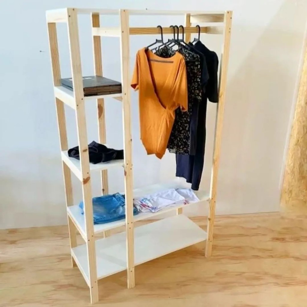 closet aberto 9 Closet aberto: dicas +7 modelos para usar e organizar suas roupas.