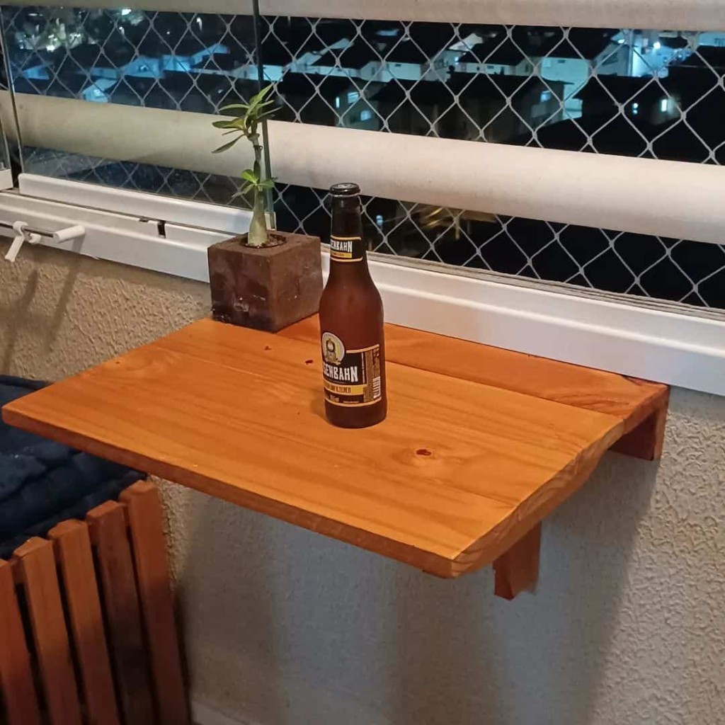 mesa para varanda retratil