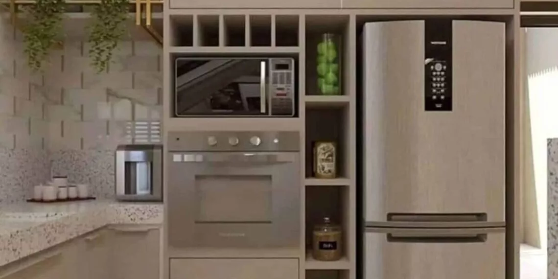 Torre quente na cozinha: por que esse móvel virou prioridade em projetos pequenos e grandes