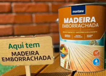 Madeira emborrachada.01 Nova tecnologia na construção civil, Madeira Emborrachada une proteção e estética