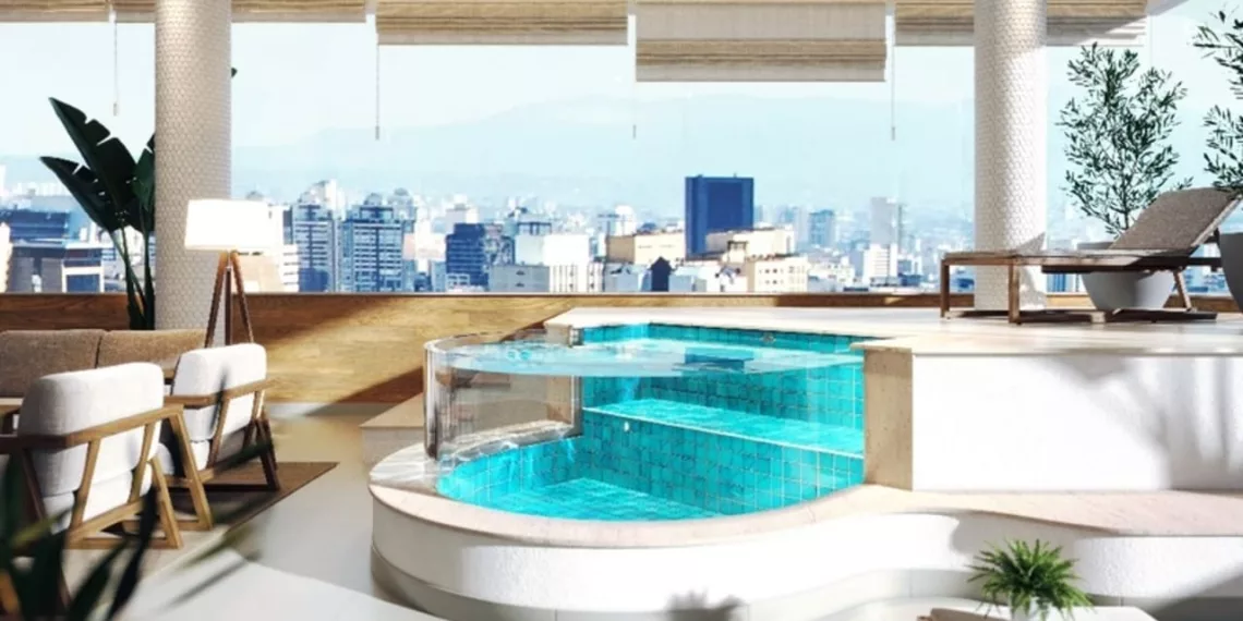 iGUi inova mais uma vez e lança piscina em acrílico curvo