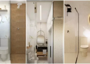 4 Ideias incríveis para criar um banheiro moderno, funcional e aconchegante.