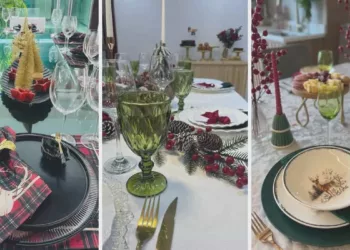 Entre no Ritmo de Natal com Ideias Encantadoras para Sua Mesa Posta