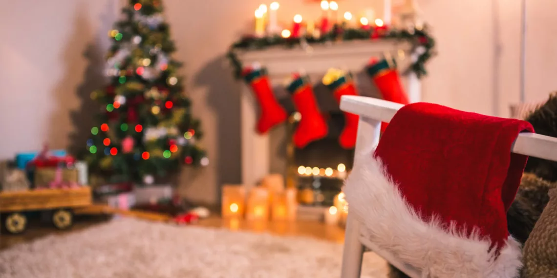 decoração de natal sala