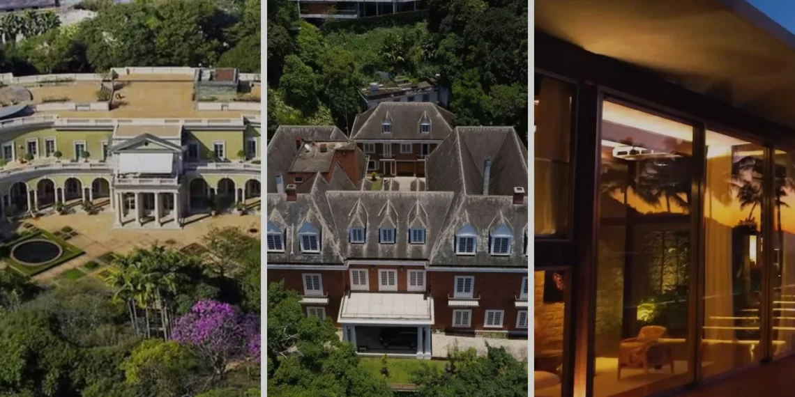 Saiba quais são os 4 imóveis mais luxuosos e caros do Brasil.
