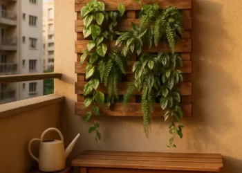 jardim vertical com pallet