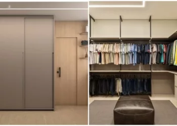 Closet aberto x Closet fechado