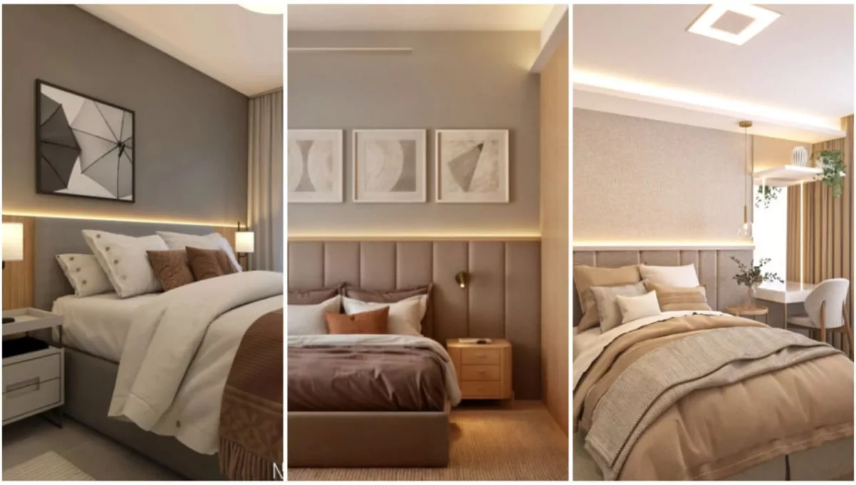 Luminárias para quarto de casal
