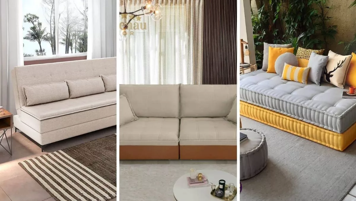 Sofá-cama confortável: saiba como escolher o modelo ideal para sua casa