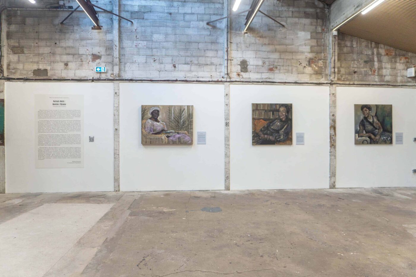 Neste sábado, Panmela Castro pintará ao vivo na exposição “Retratos Relatos: Revisitando a História”