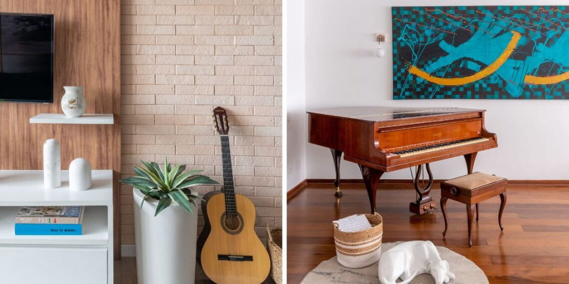 A música em sintonia com os projetos residenciais