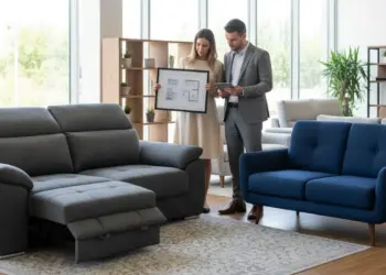 Sala pequena pede sofá retrátil ou fixo? Veja o que considerar antes de comprar