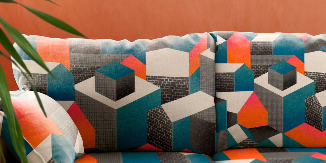 Sofá estampado: o toque ousado que faltava para renovar sua sala