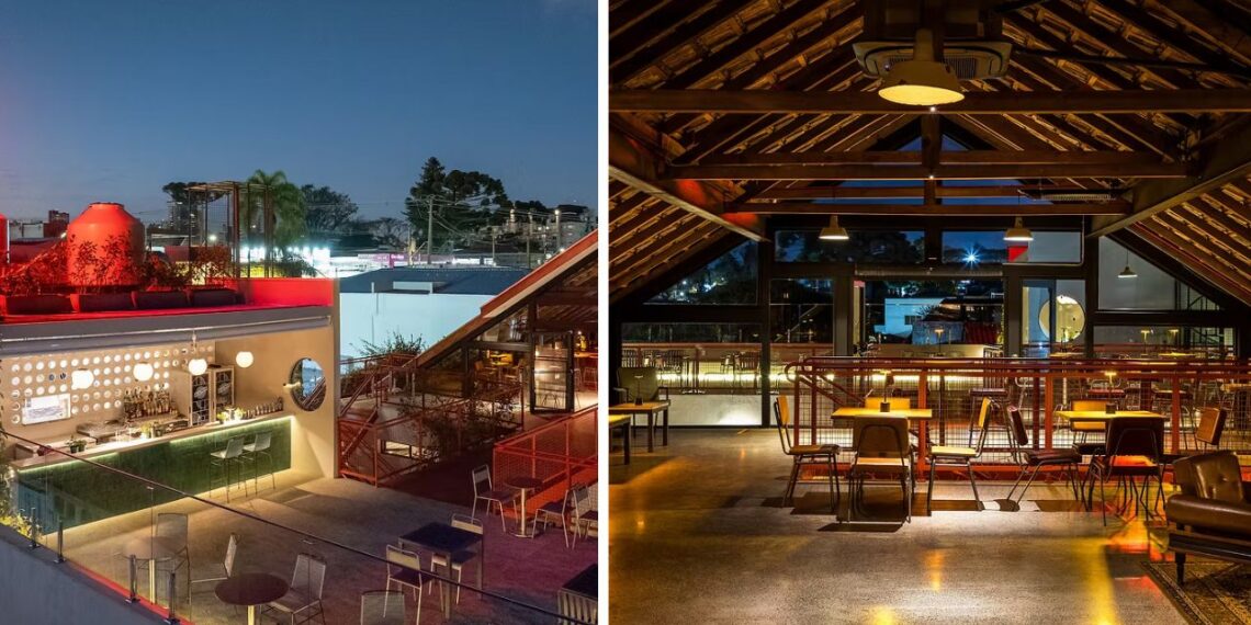 Céu Bar em Curitiba é indicado ao Building of the Year do ArchDaily