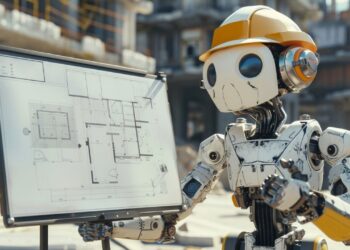 Obras Inteligentes: Como a IA Está Redesenhando o Canteiro, o Projeto e o Mercado