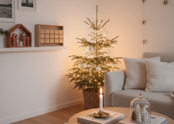 Natal Minimalista: 6 ideias que ampliam o visual do seu apartamento