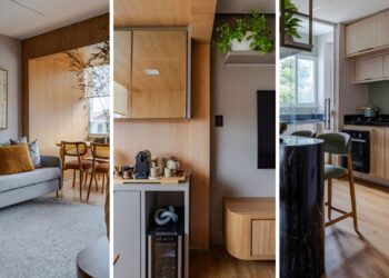 Apartamento de 80 m² em Salvador vira refúgio afetivo para mãe e duas filhas