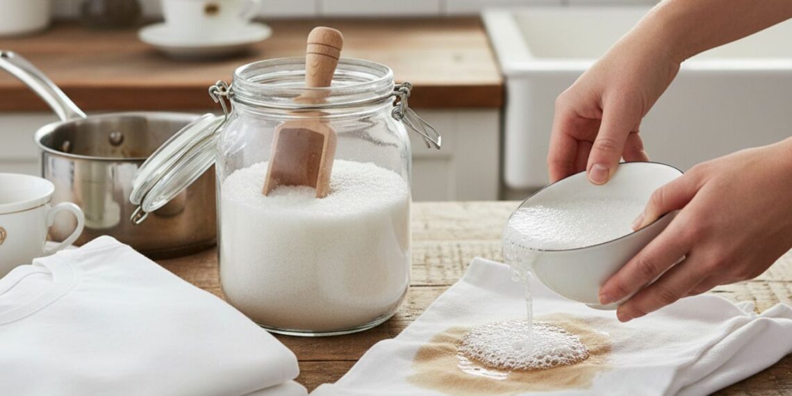 Percarbonato de sódio: usos infalíveis para roupas impecáveis e cozinha brilhando