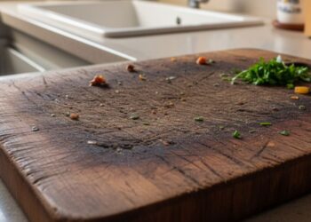 Tábua de cozinha desgastada: como identificar os sinais de que está na hora de trocar