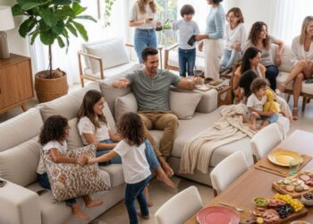 Casa cheia, móveis intactos: como o design protege o que você mais valoriza