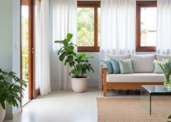 Cores que refrescam ambientes: como escolher tonalidades que reduzem a sensação de calor dentro de casa