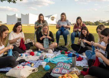Curitiba recebe novo Encontrinho de Crochê no Museu Oscar Niemeyer