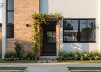 frente de casas simples e bonitas fachadas de casas simples