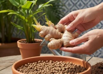 Plantar gengibre em vaso é mais fácil do que parece — veja o passo a passo completo