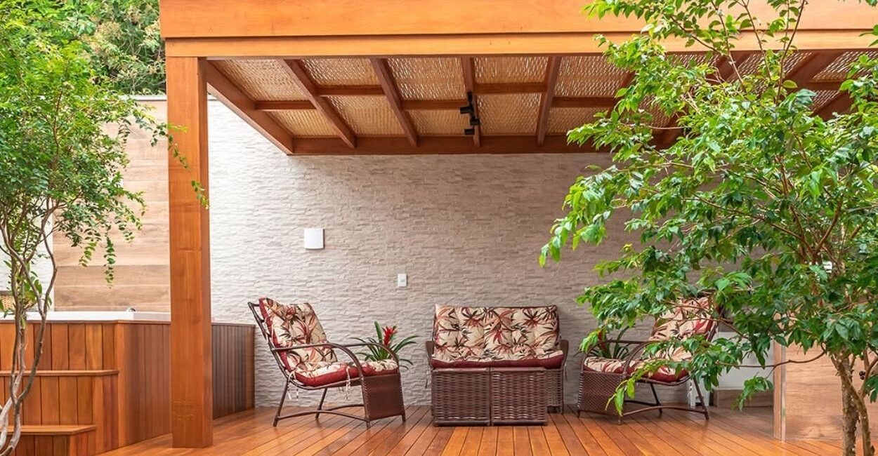 plantas para pergolado pergolado para descanso