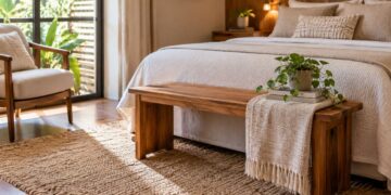Banco de madeira vira solução de decoração para quartos e salas pequenas, dizem especialistas