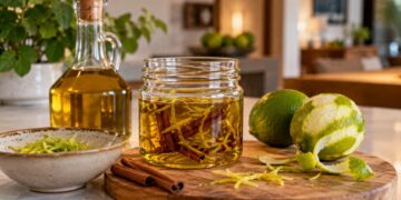Misturar azeite, canela e raspas de limão perfuma a casa mesmo? Veja como fazer a mistura.