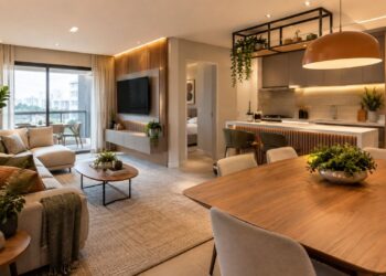 Sala integrada: os 3 erros de decoração que tiram a sensação de amplitude do ambiente