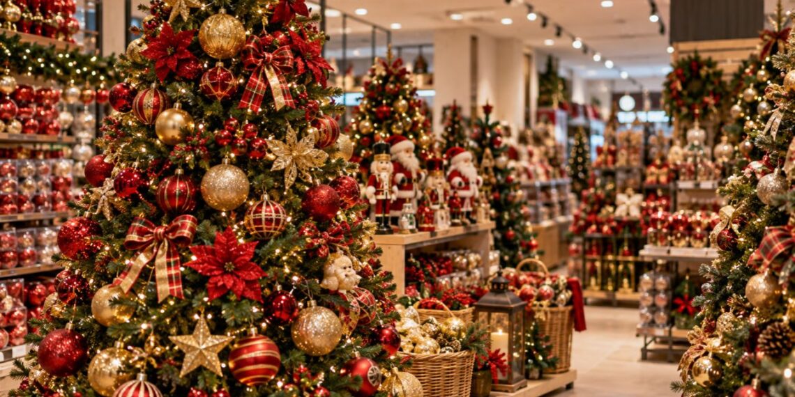 Enfeites de Natal já chegam às lojas de Curitiba em outubro; veja a data certa para montar a árvore e onde comprar na cidade